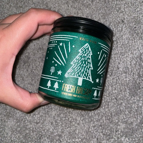 BBW fresh balsam limited edition scented sjngle wick candle - Picture 6 of 8